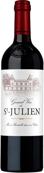 Вино Ginestet, Grand Vin de Saint-Julien AOC, 2016