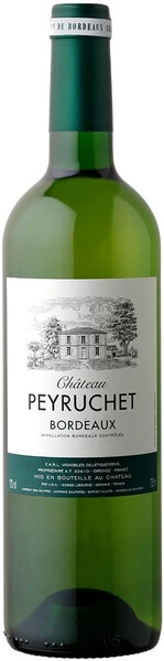 Вино Chateau Peyruchet, Bordeaux AOC Blanc, 2018