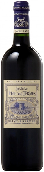 Вино Chateau Tour des Termes, Saint-Estephe AOC, 2016