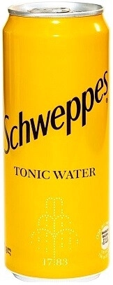 Вода Schweppes Tonic Water (Georgia), in can, 0.33 л
