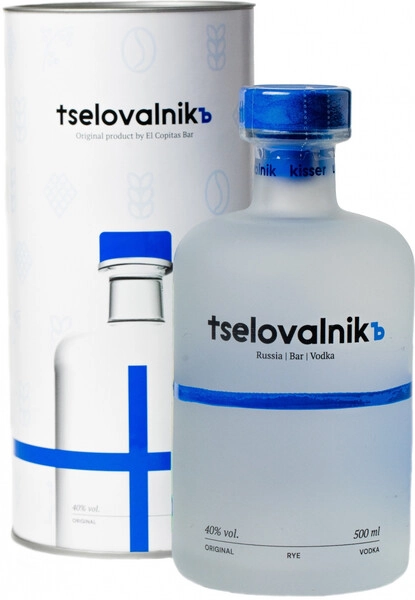 Водка Tselovalnik, in tube, 0.5 л