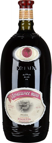 Вино Домашнее вино Изабелла молдавская, 1.5 л
