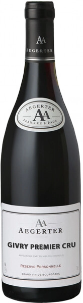 Вино Aegerter, Reserve Personnelle Givry Premier Cru AOC, 2019