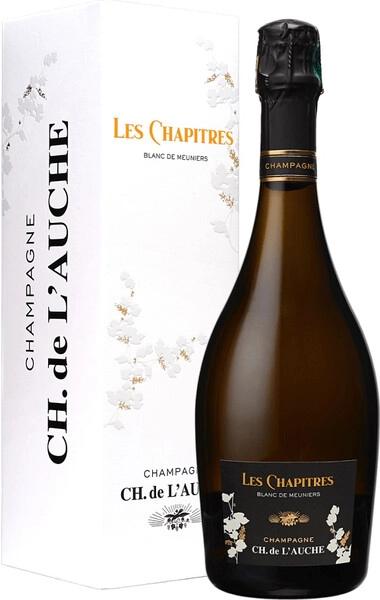 Шампанское Ch. De L'Auche, Les Chapitres Blanc de Meuniers Brut, Champagne AOC, 2019, gift box
