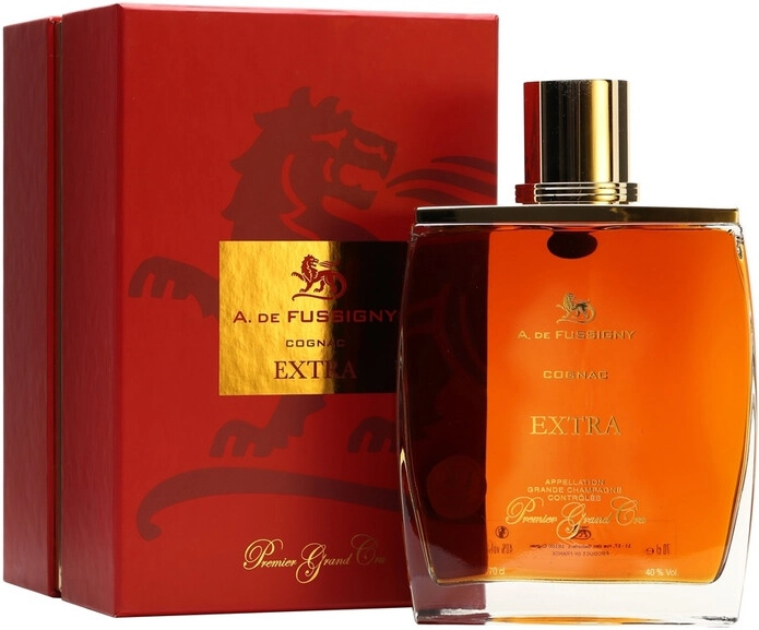 Коньяк A. de Fussigny, Extra, Grande Champagne AOC, gift box, 0.7 л