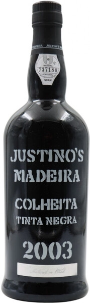Вино Justino's Madeira, "Colheita" Tinta Negra, Madeira DOP, 2003