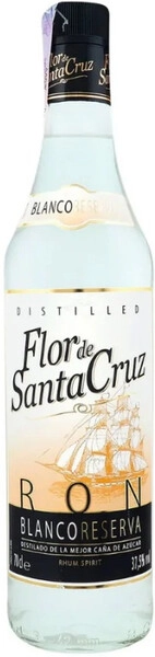 Ром Flor de Santa Cruz Blanco Reserva, 0.7 л