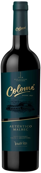 Вино Colome, "Autentico" Malbec, 2023