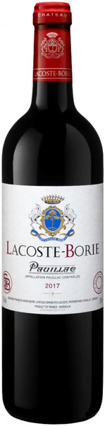Вино "Lacoste-Borie", 2017