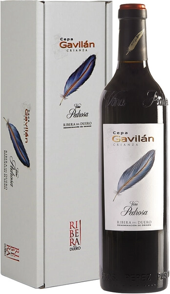 Вино Vina Pedrosa Cepa Gavilan Crianza, Ribera del Duero DO, 2021, gift box