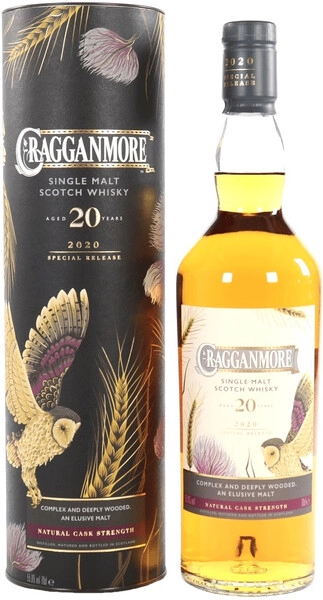 Виски Cragganmore 20 Years Old, Special Release 2020, in tube, 0.7 л