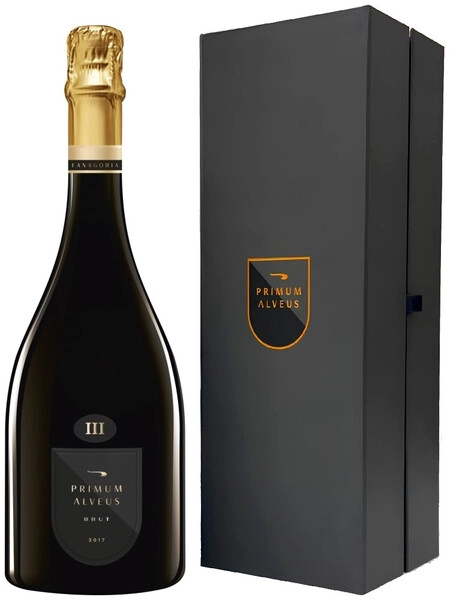 Игристое вино Fanagoria, Primum Alveus Brut, 2017, gift box