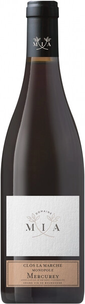Вино Domaine MIA, Clos La Marche Monopole Mercurey AOC, 2020