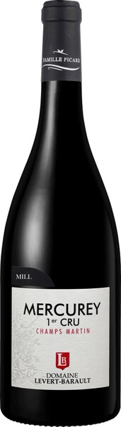 Вино Domaine Levert-Barault, Mercurey 1er Cru Champs Martin AOC, 2018