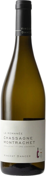Вино Vincent Dancer, Chassagne-Montrachet 1er Cru "La Romanee" AOC, 2023