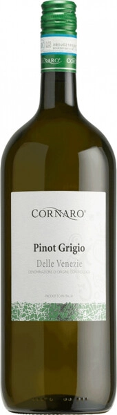 Вино Cornaro Pinot Grigio, Veneto IGP, 1.5 л
