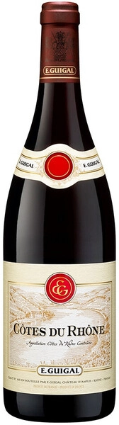 Вино E. Guigal, Cotes du Rhone AOC Rouge, 2022