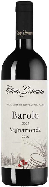 Вино Ettore Germano, Barolo Vignarionda DOCG, 2016