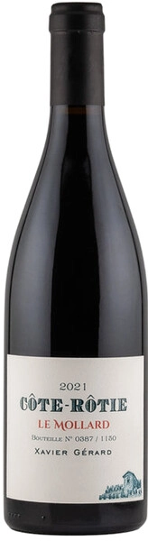 Вино Xavier Gerard, Cote-Rotie Le Mollard AOC, 2021