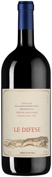 Вино Tenuta San Guido, "Le Difese", Toscana IGT, 2023, 1.5 л