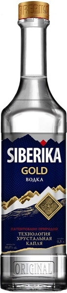 Водка Siberika Gold, 0.5 л