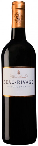 Вино Borie-Manoux, Beau-Rivage Rouge, Bordeaux AOC, 2016