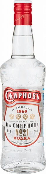 Водка "Смирновъ №21", 0.5 л