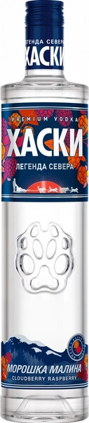 Водка Хаски Морошка-Малина, 0.5 л