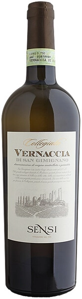 Вино Sensi, Collegiata Vernaccia di San Gimignano DOCG
