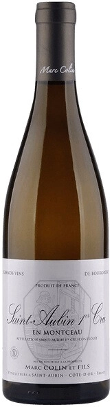 Вино Marc Colin et Fils, Saint-Aubin 1-er Cru En Montceau AOC, 2022