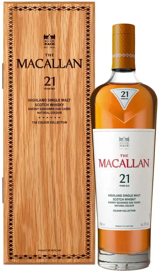 Виски Macallan Colour Collection 21, gift box, 0.7 л