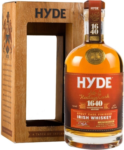 Виски Hyde №8 Stout Cask Finish, gift box, 0.7 л