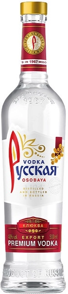 Водка Русская Клюква, 0.5 л