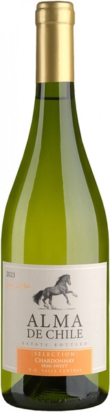 Вино Alma de Chile Chardonnay Semi Sweet, Valle Central DO, 2023