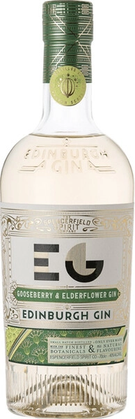 Джин Edinburgh Gin Gooseberry & Elderflower Gin, 0.7 л