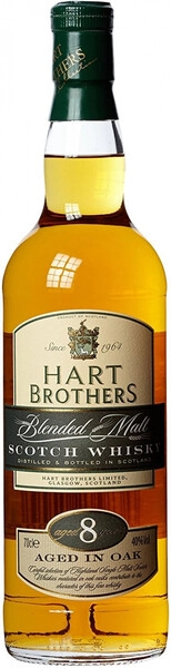 Виски Hart Brothers 8 Years Old Blended Malt, 0.7 л