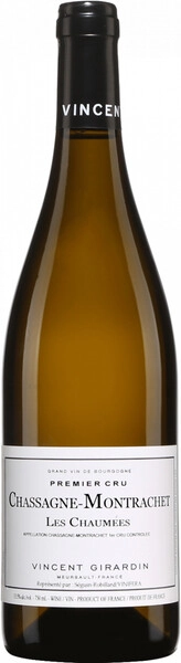 Вино Vincent Girardin, Chassagne-Montrachet Premier Cru Les Chaumees, 2018