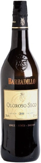 Херес Barbadillo, VORS Oloroso Seco, 30 years, Jerez DO