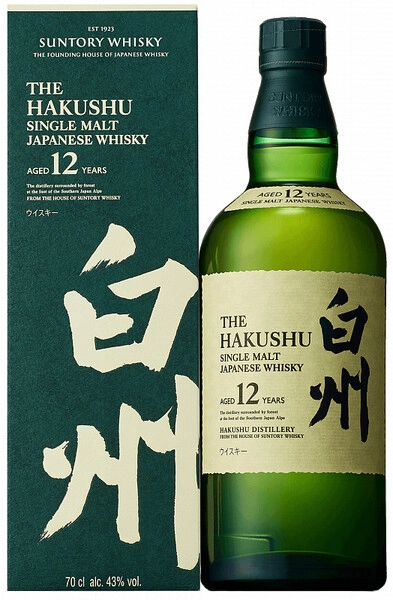 Виски Suntory, Hakushu 12 years, gift box, 0.7 л