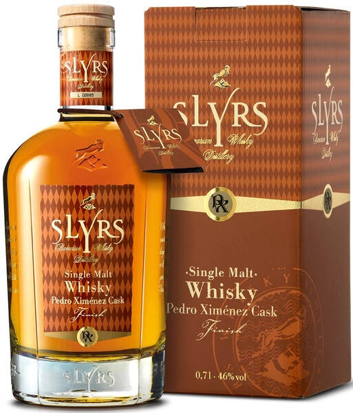 Виски Slyrs Single Malt Pedro Ximenez Cask Finish, gift box, 0.7 л