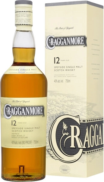 Виски Cragganmore 12 Years Old, gift box, 0.75 л