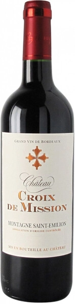 Вино Chateau Croix de Mission, Montagne Saint-Emilion AOC, 2021