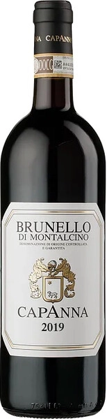Вино Capanna, Brunello di Montalcino DOCG, 2019