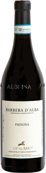 Вино Ca' del Baio, Barbera d'Alba Paolina DOC, 2019