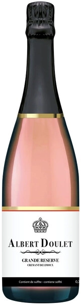Игристое вино Domaine Albert Doulet, Cremant de Limoux AOC Rose, 2021