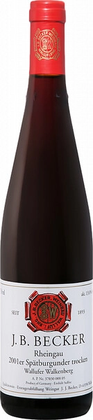 Вино J. B. Becker, Spatburgunder Wallufer Walkenberg, 2001
