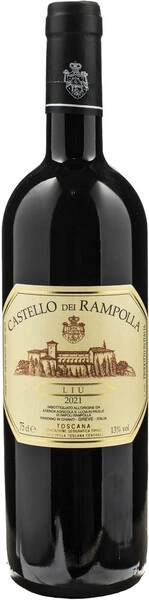 Вино Castello dei Rampolla, Liu Merlot, Toscana IGT, 2021