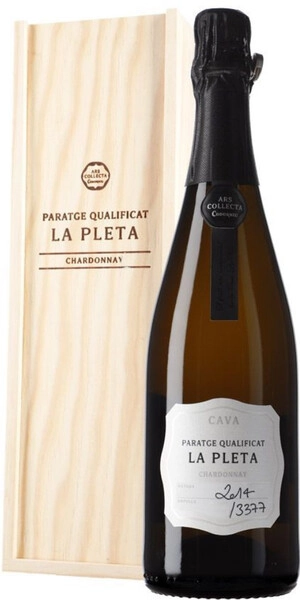 Игристое вино Ars Collecta La Pleta Paraje Calificado, Cava DO, 2014, wooden box