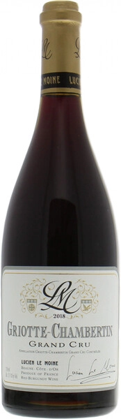Вино Lucien Le Moine, Griotte-Chambertin Grand Cru AOC, 2018