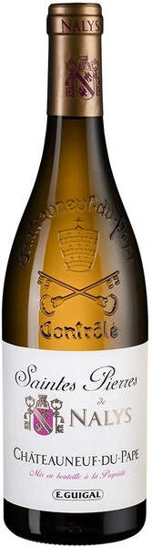 Вино Saintes Pierres de Nalys Blanc, Chateauneuf-du-Pape AOC, 2019